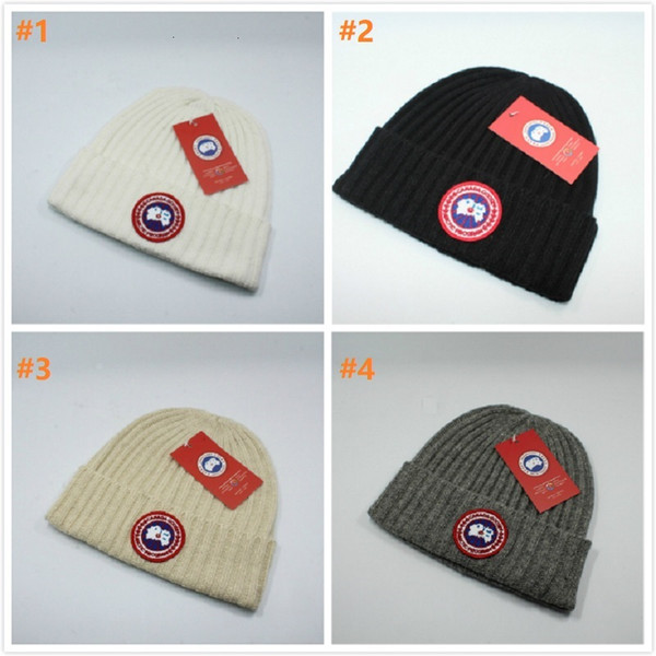 Top Sale CANADA brand BEANIE men knitted hat classical sports skull caps women casual outdoor GOOSE beanies in stock