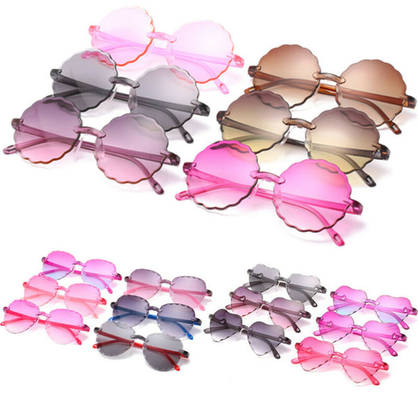 2019 Baby Summer Accessories Children Kids Boys Girls Sunglasses Shades Holiday Sun Protection UV400 Sunglasses Kids Props Gift