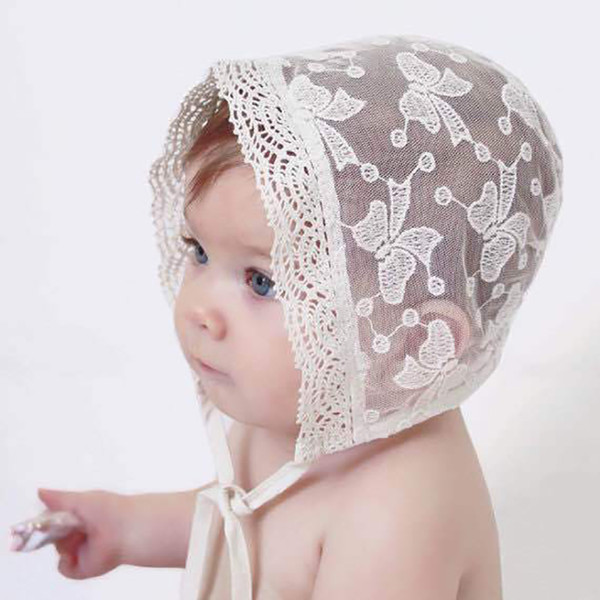 Baby princess hat baby hat photography cap children's wild lace girl double yarn pearl