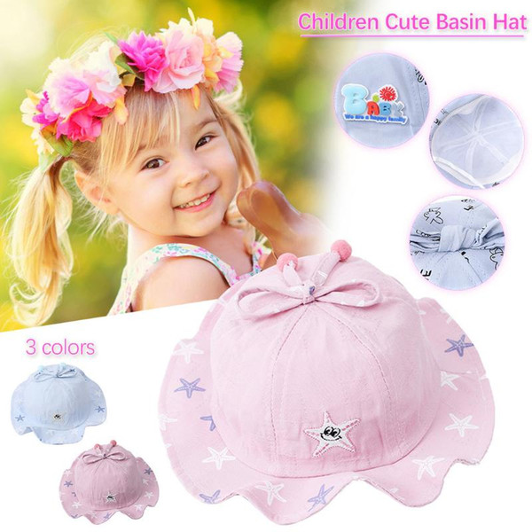 Baby Hat Cute Girls Toddler Boys Fisherman Hat Children Basin Hat#10