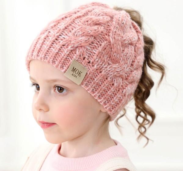 New Arrival Kids Girl Boy Winter Hat Baby Soft Warm Beanie Cap Crochet Knit Hats Children Casual Ear Warmer Cap