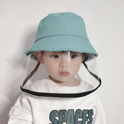 Children's Anti-fog Hat Spring Thin Anti-saliva Fisherman Hats Cotton Baby Hat Child Protective Basin Hat EEA1316-1