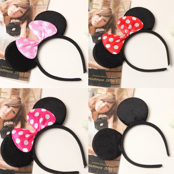 Hot Sale Very Cute Mouse Ears Headband Children Hair Girls Hair Accessories For Baby Halloween Christmas Cosplay Headdress Gifts 20X20CM