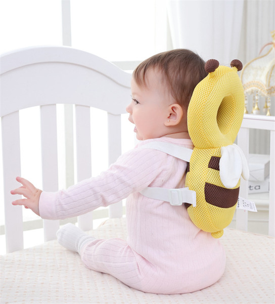 Baby Head Protection Pad Toddler Anti-falling Headrest Pillow Baby Neck Cute Wings Nursing Drop Resistance Cushion KAF01