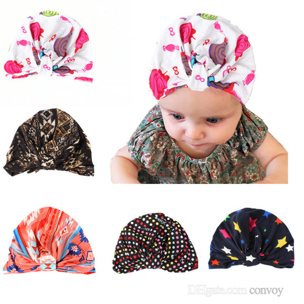 Fashion Baby Hat Bunny Ear Caps Europe Style Turban Knot Head Wraps India Bow Hats Kids Children Winter Spring india Beanie BH75