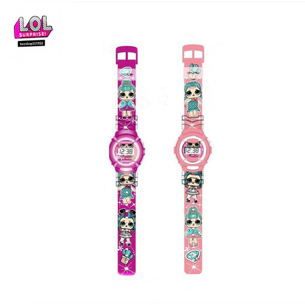 2020 kid mermaid watch fashion girl doll Electronics calendar time wrist watches children kids Jewelry Christmas gift zx0031