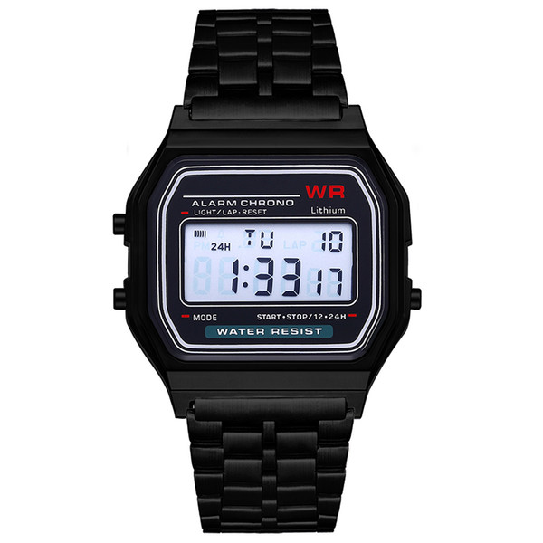 Free shipping F-91W watches Fashion Ultra-thin LED Wrist Watches F91W Men Women Sport watch