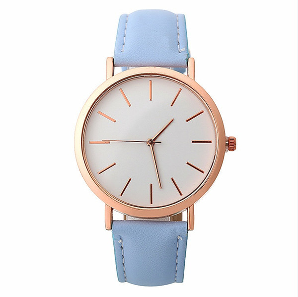 New casual women watches Fashion dress ladies Watches Leather women Analog Quartz Wrist Watch relojes mujer