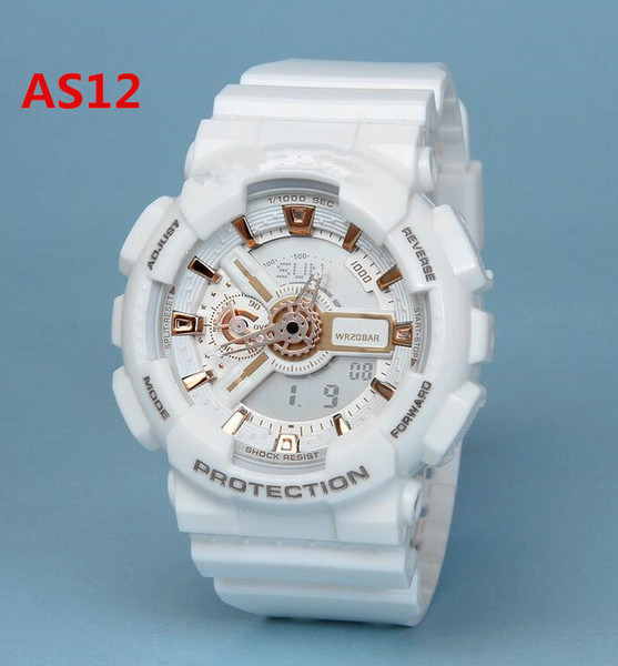 Fashion Arrival Mens G Style Military Wristwatches Multifunction LED Digital Shock Quartz Sport Watches for Man Male Students Clock