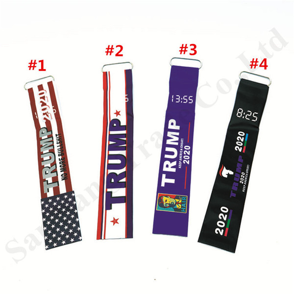 Hot Smart Paper Watch Waterproof Magic LED Wristbands Digital Watch Lovers Paper Watches for Kids Present Wrist Trump 2020 Watch C103001
