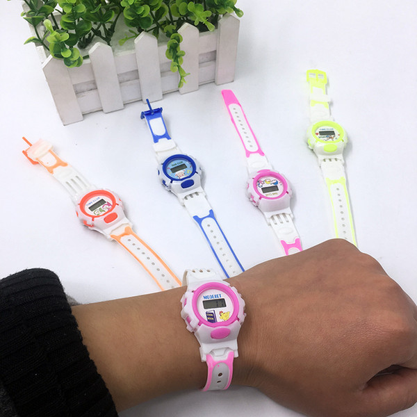 15g Colorful children's electronic watch primary school fashion sports bracelet decoration watch watch gift