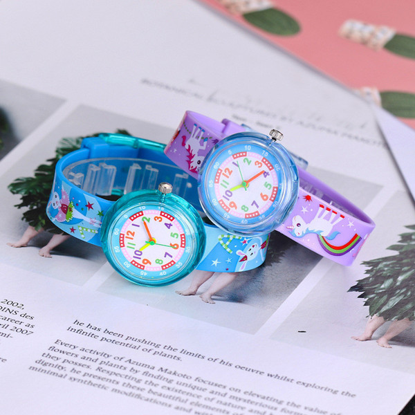 3D Cartoon Dinosaur Watch 11 Kinds of styles Soft Silicone Watchband Watches Children Kids Girls Students Quartz Wristwatches Kids Gifts New