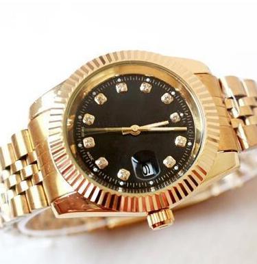 3A Famous brand Watch Gold President Day-Date Diamonds Watch Men Stainless Mother Of Pearl Diamond Bezel Automatic WristWatch Watches