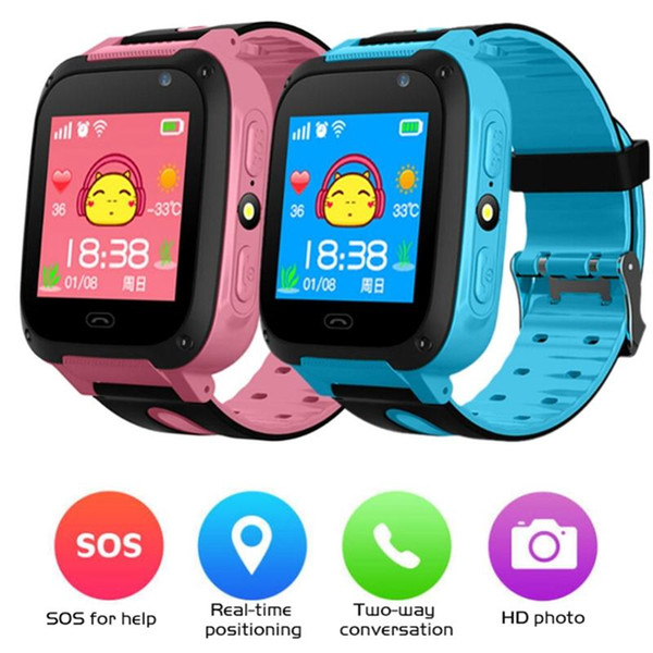 Kids Smart Watch Waterproof Trakcer Intelligence Watch Children Smartwatch For IOS Android Q9 Blood Pressure Heart Rate Monitor