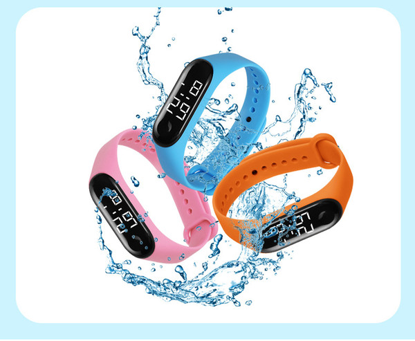 Children's watch electronic watch bracelet children's jewelry pendant waterproof electronic fashion casual girl student