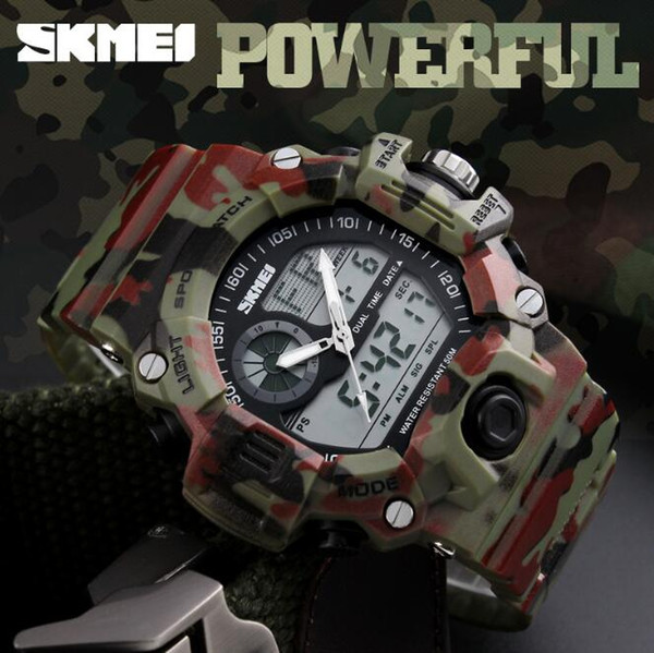 Outdoor Brand Reloje Hombre Style Digital Dual s shock Time Tactical Watches Men Fashion Man Sports Watches Luxury Brand MMA1471