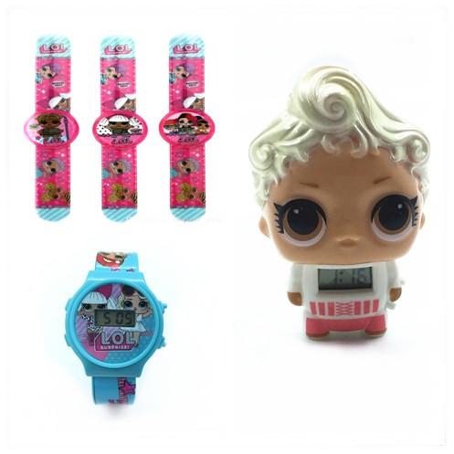 new 3style cartoon doll watch fashion girl Electronics calendar time wrist watches children kids Jewelry dhl free