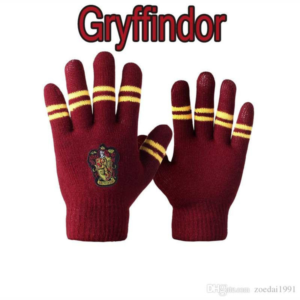 Cosplay College Harry Potter gloves Katoen sokken Gryffindor Handschoenen Cartoon Halloween Gift Magic GLOVES Speelgoed Gift