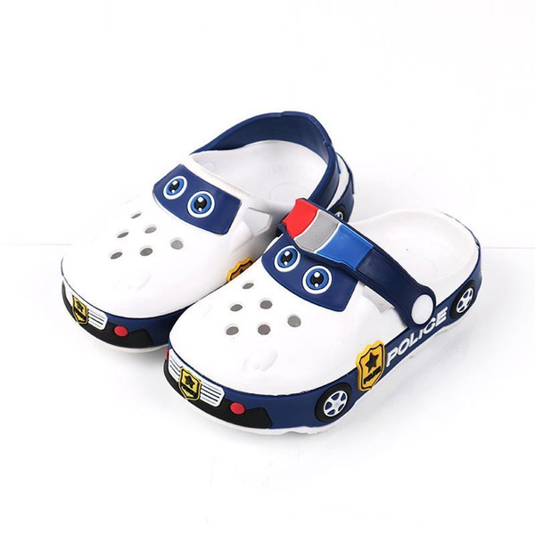 Baby Boys Girls Slippers Kids Cartoon Beach Sandals Summer Hollow Children's Shoes Y190525