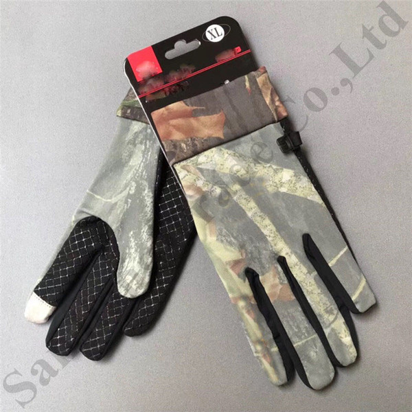 2019 u&A Touch Screen Gloves Brand Thin Camoouflage Glove Fashion Unisex Handwear Men Women Cool Style Gloves Autumn Winter Glove hot C9507