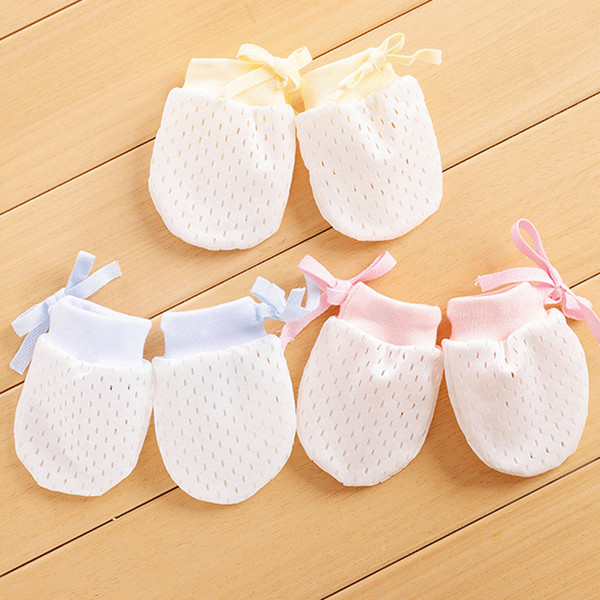 Baby Glove Breathable Mesh Baby Anti Scratching Gloves Newborn Protection Face Scratch Mittens Care