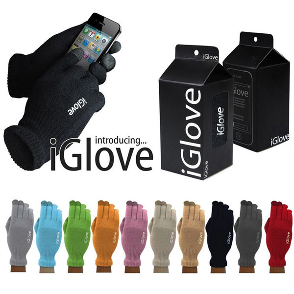 Multi Purpose iGlove Capacitive Screen Touch Gloves for Man Women Unisex Warm Winter Glove 2pcs/Pair