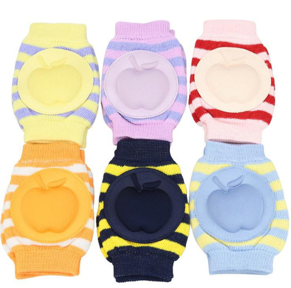 3 pairs/lot Toddler Crawling Knee Protector Baby Boys Girls  Kids Elbow Pads Free Shipping