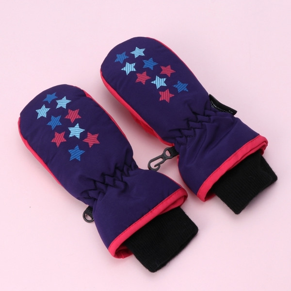 yang1919 Baby Winter Waterproof Mittens Boy Girl Kids Children Thickening Warm Ski Gloves