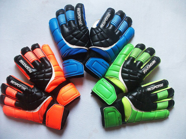 Sports Soccer Goalkeeper Gloves Finger Protection Professional Men Football Gloves Adults/Kids Thicker Goalie Soccer Gloves