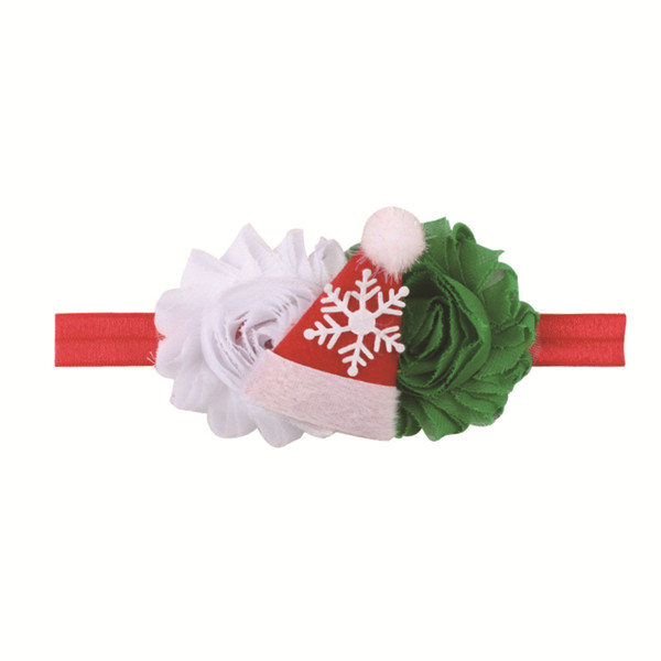 Europe and the United States New Christmas Headbands Hair Strap Hair Accessories Hair Clips Christmas Tree Headwear Decoration Kids Gifts