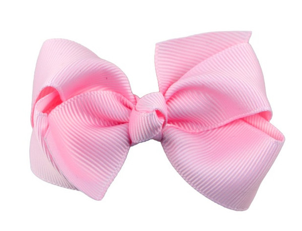 20 colors Baby Girls Cloth bow Barrettes Children Bow with Hair alligator clips Bowknot Hairpins Kids Infants Hair Accessories Headdress