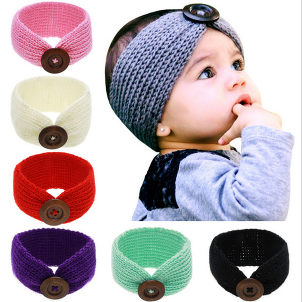 baby girl wool knitted headbands winter kids newborn hair head wrap turban headband headwear infant hair headwrap accessories