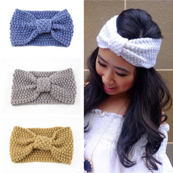 New Arrive Fashion Across Corn Grain Shape Headbands For Women Girls Fine Knitting Head Band Ladies Head Accessories