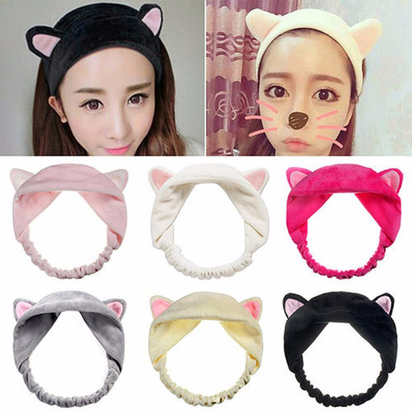 Hot Sale Cat Ear Hair Head Band Hairbands Headbands Party Gift Headdress Headwear Ornament Trinket Hair Accessories Makeup Tools