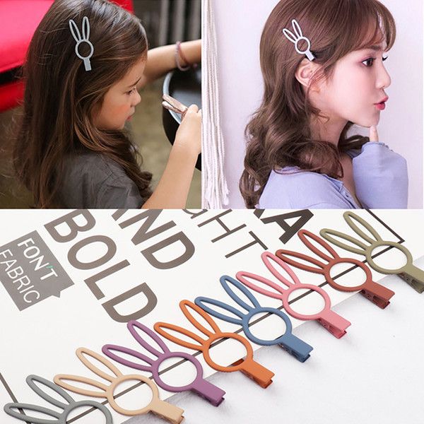 Hair Accessories 3'' Korean Cartoon Hair Clips for Girls Solid Alloy Hairgrips for Women Fashion Korea Hair Dress