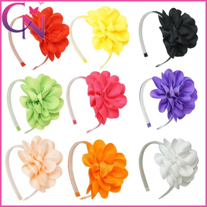 Kid Hair Bands Baby Head Band teen Teeth Hairband Flower Hair Accessories 18 Pcs/lot