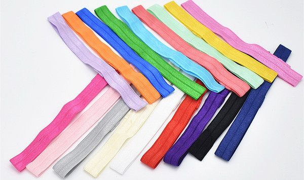 18pcs 1.5cm band head to Hairbands Crochet hair accessories, crochet elastic head bands, crochet DIY headwear HD010