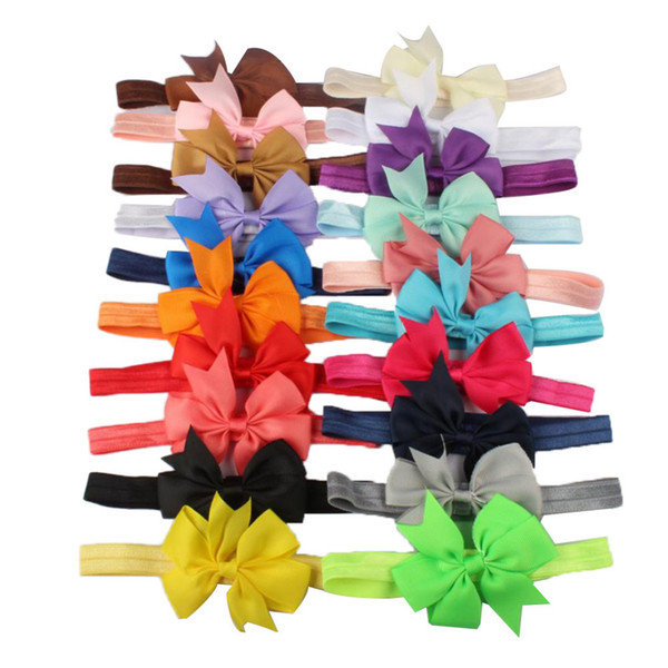 Baby Hair Band Baby Hair Accessories Ribbon dovetail headband Toddler Girl Kids Bow Hairband