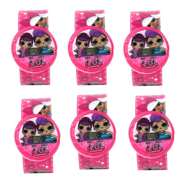 Christmas Gift cartoon doll watch fashion girl Electronics calendar time wrist watches children kids Jewelry 60pcs