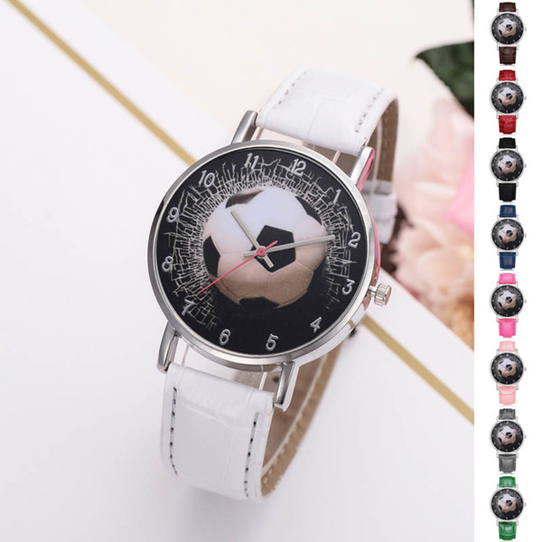 2018 New Brand Football Sports Watches Children Number Student Watch Birthday Party Gifts Wristwatch Baby Kids Maternity Accessories Jewelry