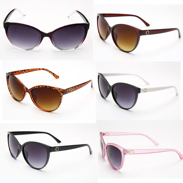 M&K Summer Sunglasses Women Mens Eyewear MPrint KLetter Sun-proof Glasses Matt Leopard Gradient Color UV-Resistant Lenses Pink New C7103