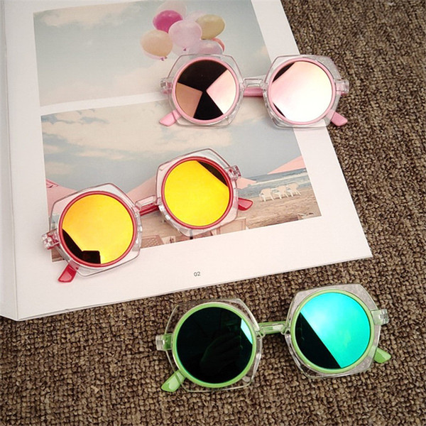 Kids Oversized Sunglass 2020 Retro Vintage UV400 Brand Designer Children's Mirror Sun Glass Luxury Shades Baby Boy Girl Sunglass