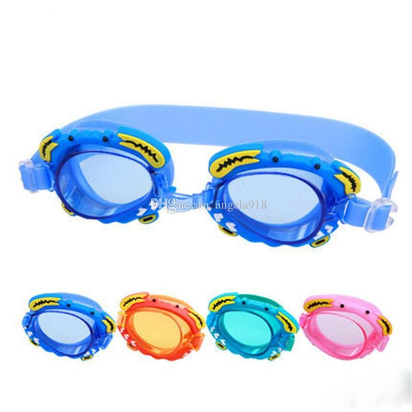 2017 children Diving Glasses Water underwater diving Equipment cartoon crab baby Goggles HD waterproof swimming glasses C2020