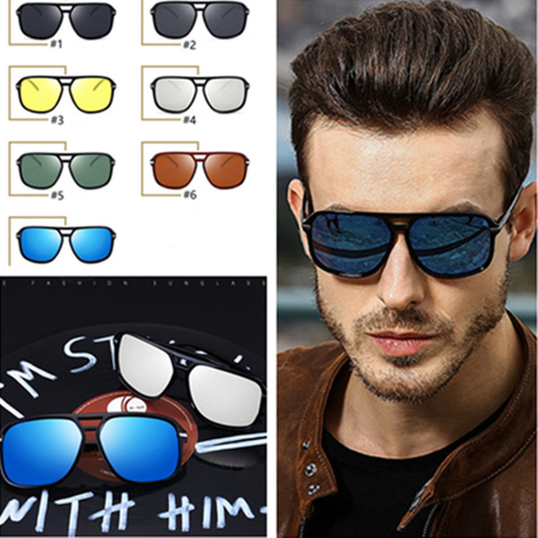 2020 Men Polarized Pilot Sunglasses Classic Vintage Retro Sun Glasses Summer Driving Glasses Outdoor Beach Sports Eyewear Glasses E22205