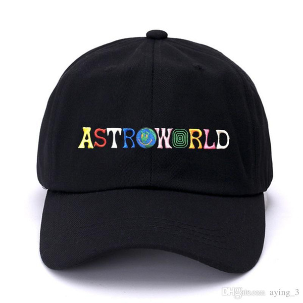 High Quality Cotton Travis Scotts ASTROWORLD Snapback Cap Baseball Cap For Men Women Hip Hop Dad Hat Bone Garros Snapbacks