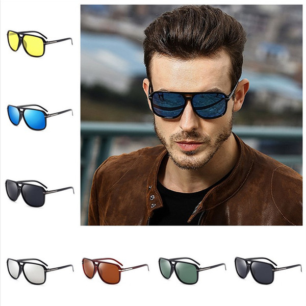 2020 Summer Men Polarized Sunglasses Pilot Classic Mirror Sunglasses UV Protection Outdoor Sport Vintage Man Retro Eyewear For Men E22205