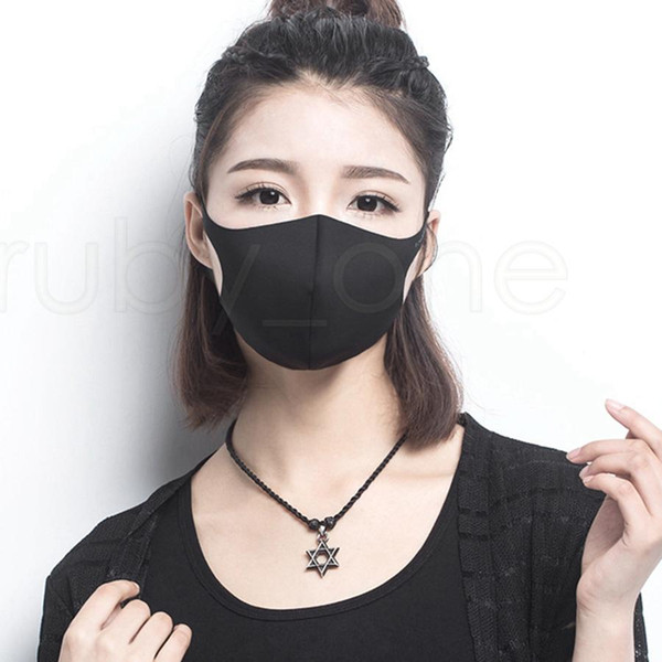 2020Anti Dust Face Mouth Cover PM2.5 Mask Respirator Dustproof Anti-bacterial Washable Reusable Sponge Masks Tools RRA1365