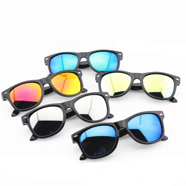 20pcs Wholesale classic plastic sunglasses retro vintage square sun glasses for women men adults kids children multi colors