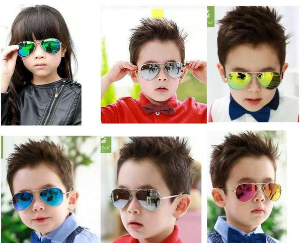 Children Girls Boys Sunglasses Kids Beach Supplies UV Protective Eyewear Baby Fashion Sunshades Glasses free shipping