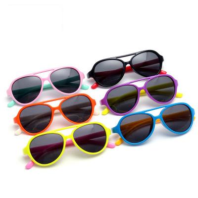 Kids Sunglasses Children Polarized Sunglasses Creative Glasses Classic Boys Safety Square Eyewear Retro Girls Full Frame Shades YFA773